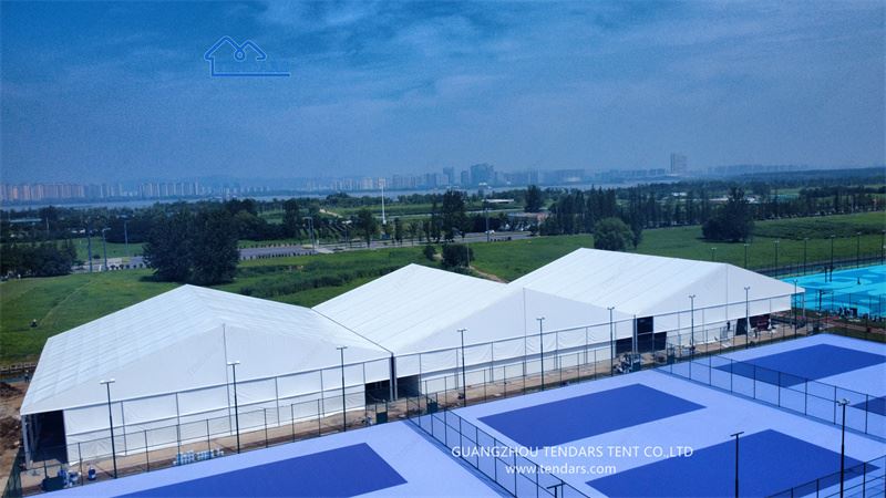 אוהלי מגרש טניס בצורת A Shape Roof